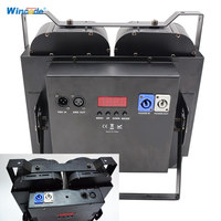 Lampu Par LED COB penonton putih hangat 4*100W 4 mata untuk Studio Teater showpopuler