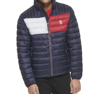 2026 Winter Puffer Jackets OEM Service <b>Stand</b> Collar Front Logo Eco-Friendly Breathable Nylon/Polyester Casual Wear High Quality - Product Image 5