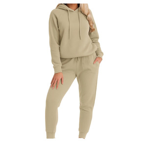 2026 dame vêtements actifs ensemble femme fermeture éclair polaire décontracté sport Streetwear polaire survêtements survêtement pour les femmes - Product Image 5