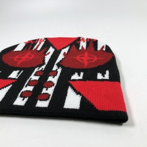 Latest Design Breathable 100% Cotton Fleece <b>Fabric</b> <b>Waterproof</b> Unisex Beanie Caps 3D Embroidery Custom Logo for Professional - Product Image 6