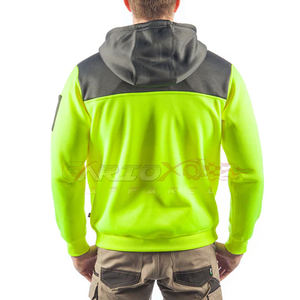 Vente en gros 2023 veste polaire chaude pour hommes Hi Vis sweats à capuche de sécurité réfléchissants avec fonction imperméable - Product Image 6
