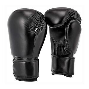 Gants de boxe professionnels en cuir véritable, à lacets, pour entraînement MMA, gants de boxe personnalisés - Product Image 5