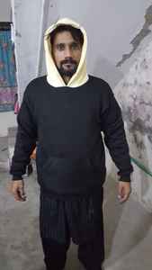 Streetwear personnalisé 100% sweat à capuche en coton de haute qualité lourd 400 420 450 500 600 Gsm pull court surdimensionné à capuche pour hommes - Product Image 3