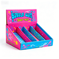 Boîtes en papier pliables écologiques avec impression couleur pour la présentation de chocolats et de bonbons, boîtes de présentation personnalisées