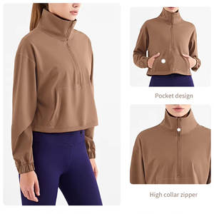 Novedades en Ropa Urbana, Sudadera con Capucha de Algodón y Felpa con Logotipo Personalizado, Sudaderas con Capucha Lisas para Mujer con Cordones - Product Image 2