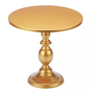 ขาตั้งเค้กสุดหรูแบบโค้งมนทำจากโลหะ PC ผิวเงางามขายดีสำหรับงานปาร์ตี้งานปาร์ตี้งานกิจกรรมต่างๆ - Product Image 3