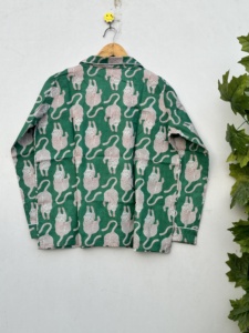 Conjunto de pijama de algodón puro con cuello en V para mujer, vestido de noche nupcial hecho a mano, cintura elástica, tejido suave y cómodo para - Product Image 5