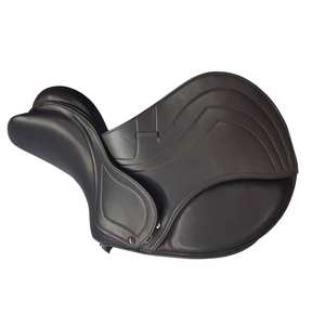 Selle occidentale traditionnelle pour chevaux avec siège profond confortable, design classique et raccords en cuir sécurisés pour cavaliers adultes - Product Image 6