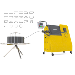 Machine CNC à cintrer les barres d'armature en acier inoxydable automatique certifiée CE 1 an moteur moteur 6-12mm fils d'acier formant l'extrémité de l'enroulement PLC - Product Image 1