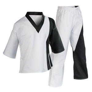Uniforme d'entraînement de karaté de haute qualité, design couleur personnalisé, tissu polyester/coton, pour arts martiaux, prix usine compétitif - Product Image 1