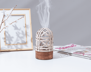 Quemador de Metal de madera de incienso de alta venta hecho a mano religioso árabe Ramadán decoración regalo aromático para el mes sagrado - Product Image 6