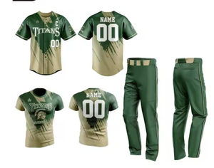 Uniforme de béisbol unisex más vendido, uniforme de béisbol personalizado, ropa de equipo, uniforme de béisbol - Product Image 3