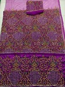 Blusa Africana de Poliéster Ecológico de Alta Calidad con Cuentas, Decoración de Pedrería y Bordado para Mujer, Ropa Tradicional - Product Image 2