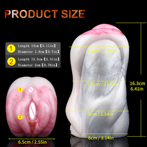 Masturbateur masculin, anus animal, vagin, poche en silicone, chatte serrée, gobelet de masturbation, jouets pour adultes, jouets sexuels pour pénis, masturbateurs pour hommes - Product Image 6