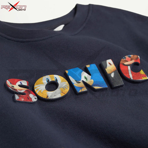T-shirt en tissu confortable et personnalisé pour hommes, Design Unique, dernier Design, Fitness, respirant, séchage rapide, en relief - Product Image 3