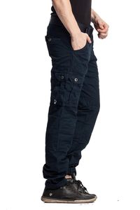 Pantalones Deportivos Cargo de Cintura Alta Personalizados para Hombre, Estilo Casual, Pantalones de Chándal Lisos para Correr - Product Image 3