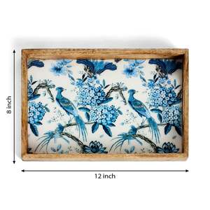 ถาดเสิร์ฟอาหารแบบลึกมีหูจับสองข้าง ลายสวยงาม ขนาดใหญ่ สำหรับเสิร์ฟขนม ราคาสุดคุ้ม - Product Image 2