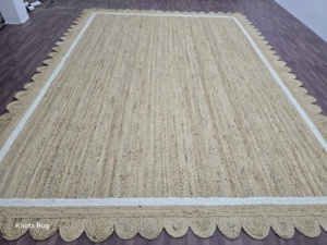 พรมแบบอินเดียทำด้วยมือประดับสีแดงและหลากสีพรมอินเดียสีดำช็อคโกแลตที่สวยงามปรับขนาดได้ - Product Image 5