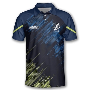 <b>Bowling</b> Team Shirts with 100% Polyester Quick-Dry Stretch-Friendly Material Sublimation Designs for Comfort During Tournaments - Product Image 5