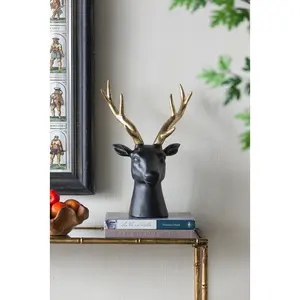 Sculpture d'angle artistique moderne en métal, motif animalier, pour décoration intérieure, alimentée par USB, haute qualité, silencieuse, motif Sagesse, fabriquée par Zahid - Product Image 3