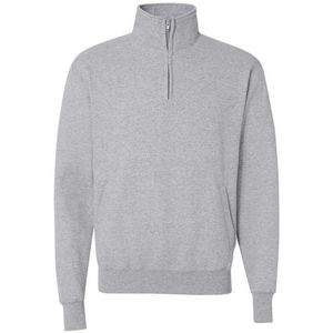 Half Zipper Sweatshirts Unisex <b>Fleece</b> <b>Quarter</b>-<b>zip</b> Pullover <b>Men's</b> 1/4 <b>Zip</b> Stand Collar Sweatshirt Zipper Hoodie OEM Service - Product Image 5