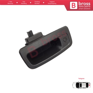 Poignée d'ouverture de hayon arrière extérieure noire BDP1556 pour Kangoo MK2 Express FW Be Bop KW Citan W415 8200497807 - Product Image 3