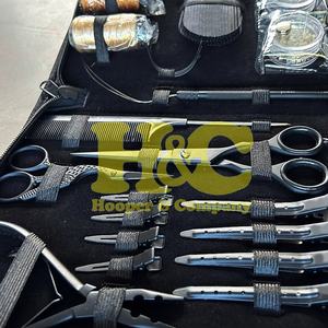 ชุดอุปกรณ์ต่อผมสำหรับใช้งานเชิงพาณิชย์ HOOPER and COMPANY คีมสแตนเลสอเนกประสงค์ พร้อมกระเป๋าใส่ห่วงดึงไมโครบีด - Product Image 2