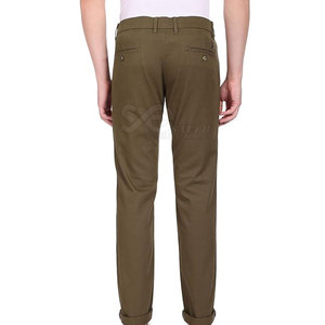 Pantalon en toile 100% coton léger pour homme, taille mi-haute, poches latérales, style hip-hop, confortable, décontracté, pour l'extérieur, design OEM - Product Image 2