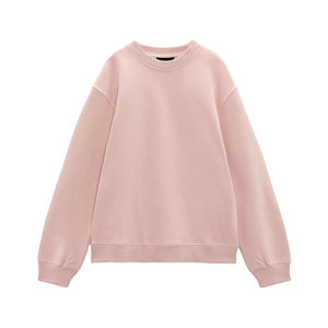 เสื้อฮู้ดไหมพรมสีพื้นแบบวินเทจสำหรับผู้หญิง แขนยาว ใส่ได้ในฤดูหนาว ผลิตจากผ้าฝ้าย 100% เป็นมิตรต่อสิ่งแวดล้อม ขายดี รุ่น 3D - Product Image 5