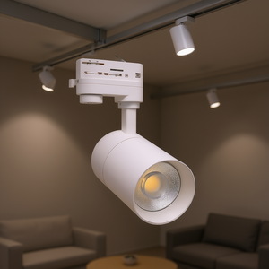 ROBIN Lámpara de Riel Trifásica Regulable de 30W, Color Blanco - Product Image 3