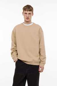 Sweat-shirt d'hiver 100% coton pour hommes, pull surdimensionné vierge à col rond avec impression numérique - Product Image 2