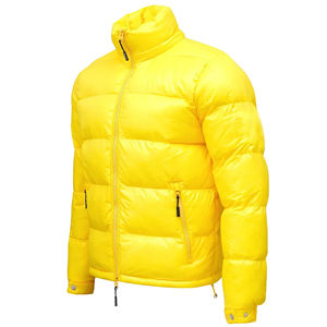 2025 OEM conception personnalisée vestes pour hommes 100% brillant polyester épais rembourré veste d'hiver Streetwear doudoune style bulle chaude - Product Image 2