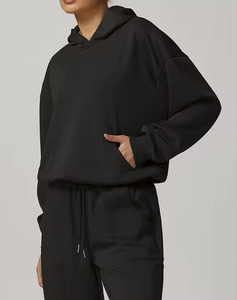 เสื้อฮู้ดแขนยาวสำหรับผู้หญิงเสื้อฮู้ดทรงหลวมแฟชั่นลำลองฤดูใบไม้ผลิฤดูหนาว - Product Image 3