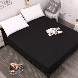 Premium Quality Black <b>Mattress</b> <b>Protector</b> <b>Waterproof</b> Stain Proof Machine Washable Soft Microfiber Filled All Bed Sizes - Product Image 5