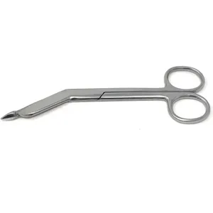 Tijeras de vendaje de 14cm, juego de pinzas de acero inoxidable, instrumentos médicos de primeros auxilios - Product Image 5