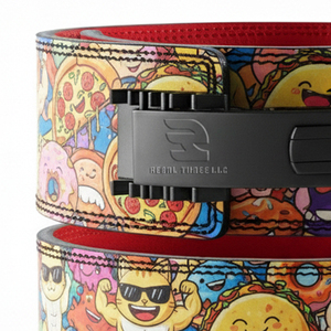 เข็มขัดอะนิเมะปรับได้สำหรับฟิตเนสออกกำลังกายหนัง PU เข็มขัดพยุงหลังแบบอะนิเมะ - Product Image 6