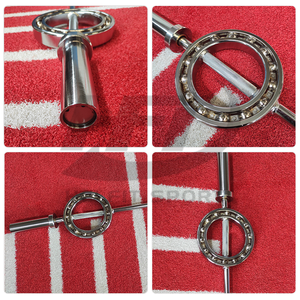 قضبان رفع الأثقال الفولاذية المطلية كهربائيًا بزاوية 360 درجة الأكثر مبيعًا - Product Image 5