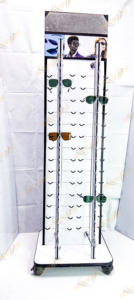 Wholesale Metal Optical <b>Eyewear</b> <b>Display</b> Stand Floor-Established Rotating Eyeglass <b>Display</b> Stand - Product Image 4