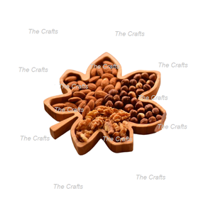 Assiettes à chocolats en bois de conception standard ustensiles de cuisine de forme ronde servant des collations assiettes à chocolats au meilleur prix - Product Image 2