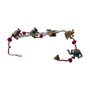 Qualité supérieure Offre Spéciale 5 éléphant métal suspendu cloche carillons éoliens avec perles colorées pour intérieur extérieur et décoration de mariage - Product Image 2