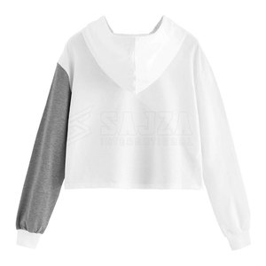 Ropa de mujer Cómodo Crop Top Sudaderas con capucha Venta caliente Calidad Premium Crop Top Sudaderas con capucha para mujeres - Product Image 2