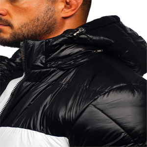Veste matelassée classique pour homme offrant une isolation thermique, un design durable et une protection confortable pour une utilisation en extérieur en hiver - Product Image 4