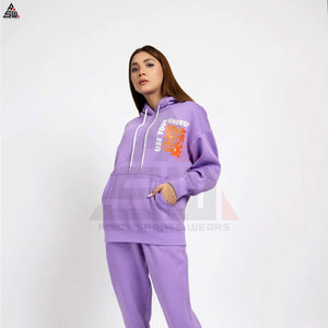 Sudadera Corta con Capucha, Logotipo Personalizado en la Parte Delantera, Servicio OEM, Sudaderas para Mujer, 100% Algodón, Ropa Casual - Product Image 5