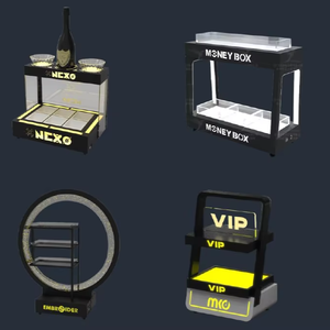 led <b>trolly</b> wine bottle led topper or bottle display and LED display bottle top sign - Product Image 2