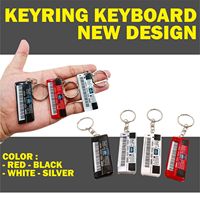 Polyresin Nautical Keyboard Keychain Customized Design and logo Gifts and Souvenir Company Musical Instrument Accessories