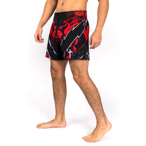 Pantalones Cortos de Compresión MMA con Impresión por Sublimación Personalizada, Pantalones Cortos de Muay Thai para Niños Unisex con Servicio OEM - Product Image 1