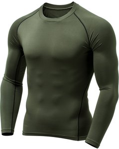 Sublimación de peso pesado Hombres Rash Guard Logotipo personalizado Ropa de arte marcial Entrenamiento Rash Guard Jiu Jitsu BJJ Rashguard - Product Image 1