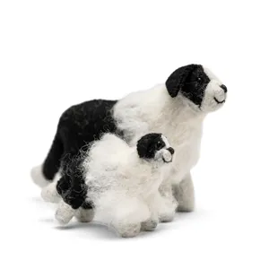 Cute Educational Animals Felt Dogs in Different Sizes, Shapes, and Designs - Perfect for Decoration & Educational Toys