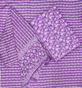 Coton imprimé dupatta meilleure qualité tissu 2.50 coupe mètre meilleure qualité tissu dupatta - Product Image 6