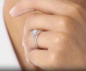 10k jaune Rose blanc plaqué or rond coupe laboratoire cultivé diamant mariage et bagues de fiançailles unisexe cadeau de fête pour elle - Product Image 4